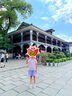 迪士尼草莓熊女童短袖t恤夏季女孩polo衫兒童棉上衣ZF39494-T1 粉150 曬單實(shí)拍圖