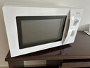 美的（Midea）快捷微波爐 家用小型 360°轉(zhuǎn)盤加熱 旋鈕操控 易潔內(nèi)膽（M1-L213B） 曬單實拍圖