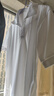 中小學(xué)生校服內搭短袖T恤夏季休閑高中生白色上衣polo衫高中班服 白色凈版 均碼 165 曬單實(shí)拍圖