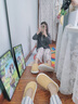 樸西冬季簡(jiǎn)約2025新款女士厚底棉拖鞋居家保暖室內防滑增高情侶棉拖男 落日黃 36-37 （卡碼建議拍大一碼） 曬單實(shí)拍圖