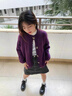 芭芙達妮秋裝新款黃色針織衫女毛衣寬松外穿溫柔風(fēng)日系2025春秋開(kāi)衫外套女 葡萄紫 M :建議95-105斤 曬單實(shí)拍圖