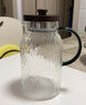 塔馳密司  TOUCH MISS冷水壺玻璃耐高溫家用泡涼茶壺冰扎壺大容量涼白開(kāi)水壺 涼水壺 1500ml 曬單實(shí)拍圖