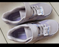 Skechers斯凱奇兒童防滑耐磨休閑運動鞋女童低幫魔術(shù)貼運動鞋303963L 薰衣草色/LAV 33 曬單實拍圖
