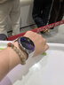 HUAWEI WATCH 5 42mm基礎(chǔ)款不銹鋼表殼金星白素皮復(fù)合表帶watch5首創(chuàng)X-TAP智感窗鴻蒙腕上小藝eSIM通信 曬單實(shí)拍圖