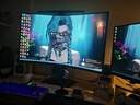 三星（SAMSUNG）37英寸 G75F 165Hz 4K 1000R 曲面 HDR600 護眼 水平旋轉升降 玄龍騎士電競顯示器 LS37FG756ECXXF 曬單實(shí)拍圖
