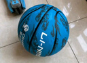 李寧（LI-NING）籃球兒童5號小學(xué)生幼兒青少年室內(nèi)室外訓(xùn)練專用耐磨五號禮物藍(lán)球 曬單實(shí)拍圖