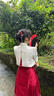 QBILY 玫瑰花發(fā)簪 新中式結婚流蘇發(fā)簪高級感古風(fēng)漢服頭飾馬面裙簪子 玫瑰花流蘇簪子 曬單實(shí)拍圖