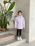 波司登【165可選】25年新款男女童一手長(cháng)三合一加厚羽絨服連帽保暖外套 鳶尾淺紫6413-自帶內膽兩件套 130 /64 約 115-130cm 26kg 曬單實(shí)拍圖