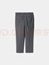 優(yōu)衣庫男裝彈力九分褲/商務(wù)通勤西褲褲子25秋冬新款479349 09 黑色 S /165/72A 曬單實(shí)拍圖