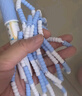 李寧（LI-NING）竹節跳繩兒童小學(xué)生幼兒園3-5-6-12歲一年級初學(xué)考試訓練沙專(zhuān)用式 曬單實(shí)拍圖