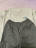 芬騰睡衣男女純棉夏季可外穿休閑運動(dòng)短袖短褲家居服套裝 曬單實(shí)拍圖