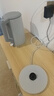 美的（Midea）電水壺電熱水壺  大容量家用燒水壺 雙層防燙開(kāi)水壺 304不銹鋼無(wú)縫內膽 大功率快速燒水 1.5L 【一鍵開(kāi)蓋I無(wú)縫內膽】HJ1566 曬單實(shí)拍圖