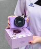 HKMW 索尼機(jī)（SOYN）同款兒童相機(jī)玩具女孩生日禮物庫(kù)洛米照相機(jī)學(xué)生數(shù)碼可拍照 C5庫(kù)洛米64G+雙麥奶油崽麥克風(fēng)【專屬禮袋】 曬單實(shí)拍圖