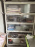 唐輯鋼制書柜兒童書架置物架防塵收納柜儲物柜一體靠墻柜子2門長60 曬單實(shí)拍圖