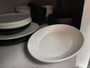 佩爾森黑白碗碟套裝家用西餐盤(pán)子日式碗盤(pán)陶瓷釉下彩餐具喬遷送禮飯碗盤(pán) 【禮盒裝/京東次日達】4人食19件套 曬單實(shí)拍圖