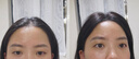 瑞貝卡（Rebecca）假發(fā)女真人發(fā)絲發(fā)際線假發(fā)片前額遮白發(fā)輕薄隱形頭頂劉海補發(fā)片 發(fā)際線八字劉海 自然黑 25cm 曬單實拍圖