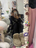skingcond德國高包跟棉鞋女士2025新款冬季保暖毛絨厚底踩屎感室內家用防滑 【主圖款】保暖棉靴粉色 35-36 高幫設計防滑保暖 曬單實(shí)拍圖
