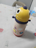 babycare兒童水杯6個月以上寶寶學(xué)飲吸管水杯霸王龍不銹鋼保溫杯上學(xué)450ml 曬單實(shí)拍圖
