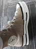 匡威官方Chuck 70 Plus解構帆布鞋美拉德風(fēng)小麥色A05269C A05269C 42 曬單實(shí)拍圖