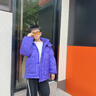 雅鹿2025新款兒童羽絨服中長(cháng)款加厚男童女童大童寶寶學(xué)生冬季洋氣外套 紫色 140cm 曬單實(shí)拍圖