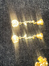 金至尊（3DG Jewellery）野玫瑰黃金耳釘女款足金耳飾時(shí)尚送禮計價(jià) 金重4.12克-以證簽為準多退少補 曬單實(shí)拍圖