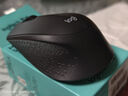 羅技（Logitech）M330 靜音鼠標(biāo) 無線鼠標(biāo) 辦公鼠標(biāo) 右手鼠標(biāo) 帶無線微型接收器 黑色 曬單實拍圖