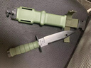 安大略OKC經(jīng)典紀念版軍刀M11刀鞘一體戶(hù)外便攜式多功能刀戶(hù)外刀 M11鍍鈦材質(zhì)1095 曬單實(shí)拍圖