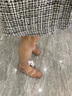 ZARA2025秋季新品 女鞋 絲緞質(zhì)感蝴蝶結飾方頭芭蕾鞋 2508610 050 粉色 38 曬單實(shí)拍圖