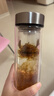 希諾（HEENOOR）雙層玻璃杯男家用商務(wù)辦公泡茶杯子過濾車載水杯XN-9607 410mL 曬單實(shí)拍圖