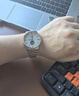 上海（SHANGHAI）手表男國產(chǎn)自動機械表 天山子系列露擺男士防水透底鋼帶腕表S8928 玫金白面【露擺山巖紋】 曬單實拍圖