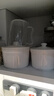 拜杰陶瓷碗燉盅湯碗隔水燉盅內(nèi)膽蒸蛋粥燕窩盅罐餐具帶蓋勺大號540ml 曬單實(shí)拍圖