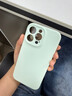 派派咪適用蘋果16promax新款手機殼iPhone15Pro液態(tài)硅膠Max防摔保護套14超薄女13/12鏡頭全包男高級感殼 【青草綠】霧感液態(tài)丨軟糯親膚丨清爽無紋丨三重防護 iPhone16prom 曬單實拍圖