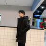 BLPANTS羽絨服男派克服冬季加厚2025年新款高級感防寒服中長(cháng)款商務(wù)青少年 黑色 XL 曬單實(shí)拍圖