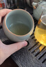 胖東來(lái)天青色汝窯冰裂釉主人杯茶杯個(gè)人專(zhuān)用茶碗茶盞陶瓷品茗杯功夫茶具 冰花【福緣杯】禮盒裝 曬單實(shí)拍圖