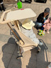 丸丫T2旅行家口袋推車嬰兒遛娃神器輕便折疊兒童寶溜娃車香檳金+靠墊 曬單實拍圖