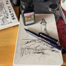 鯰魚(yú)墨水 Noodlers Ink  永恒黑 防水防褪色鋼筆墨水書(shū)寫(xiě)墨水鋼筆繪畫(huà)墨水 永恒黑3oz 約90ml 曬單實(shí)拍圖