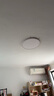 惠普普瑞護(hù)眼臥室燈吸頂燈LED兒童房書房燈具9031-60瓦適20㎡包安裝 曬單實(shí)拍圖