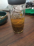 慕馨（moosen）玻璃杯水杯子泡茶杯商務(wù)辦公防摔隔熱定制印LOGO便攜耐高溫 【摔碎終生保賠】黑色300ml 曬單實拍圖