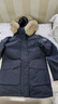 拓路者冬季90鴨絨中長(cháng)款派克服羽絨服男女可拆卸毛領(lǐng)戶(hù)外工裝保暖外套 黑色-女款（偏大一碼） XL 曬單實(shí)拍圖