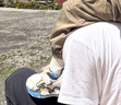SNOOPY史努比童鞋兒童學(xué)步鞋卡通時(shí)尚運(yùn)動(dòng)鞋男女童網(wǎng)布透氣鞋0284藍(lán)色26 曬單實(shí)拍圖