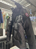 加拿大鵝（Canada Goose）Wyndham 男士派克大衣戶(hù)外休閑外套大鵝羽絨服 2048M 66 石墨色 S 曬單實(shí)拍圖
