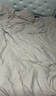 床上用品四件套簡(jiǎn)約純色床笠被罩雙人家用單人宿舍床單被套三套件 酷酷黑【親膚裸睡/A類(lèi)母嬰級】 床單款 2.0米四件套-被套200*230cm 曬單實(shí)拍圖