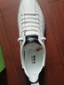 木林森男鞋秋季新款戶(hù)外休閑鞋男士跑步運動(dòng)鞋厚底防滑耐磨一腳蹬鞋子 白色 41 皮鞋碼 曬單實(shí)拍圖