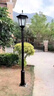 仕匠led庭院燈頭景觀(guān)戶(hù)外3米防水小區路燈燈罩花公園草坪高桿路可定制款式二直罩 曬單實(shí)拍圖