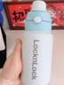 樂扣樂扣吸管保溫杯直飲杯學生水杯背帶雙飲杯316不銹鋼杯子女士熱水瓶 曬單實拍圖