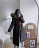 厚公主鵝絨羽絨服女2025冬季新款90絨派克服可拆卸過(guò)膝長(cháng)款狐貍毛領(lǐng)大衣 長(cháng)款120Cm 建議身高165及以上 L 推薦110-130斤 曬單實(shí)拍圖
