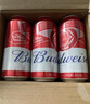 百威（BUDWEISER）經(jīng)典紅罐 淡色拉格 濃郁麥香 聚會(huì )聚餐 中秋送禮 TOP 450mL 20罐 整箱裝 曬單實(shí)拍圖