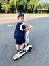 永久兒童滑板車(chē)1-12歲寶寶可坐滑滑車(chē)男女孩可折疊三輪加寬更穩更安全 曬單實(shí)拍圖