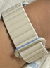 MSSM適用蘋(píng)果手表表帶apple iwatch磁吸硅膠表帶ultra3/S11/10/9/8/Se3運動(dòng)表帶 茶白配藍38/40/41/42 曬單實(shí)拍圖