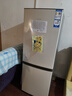 海爾（Haier）冰箱出品雙開(kāi)門(mén)二門(mén)177升冰箱家用小型冰箱租房省電不占地冷藏冷凍統帥家用小冰箱 以舊換新 177升雙門(mén)冰箱節能省電 兩天約用1度電 曬單實(shí)拍圖